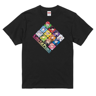 【カラフルピーチ】Tシャツ2023(大集合 Ver.)
