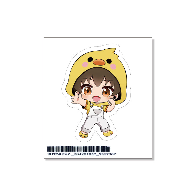 【ぷちひなフレンズ】ステッカー2024(ぽん太)