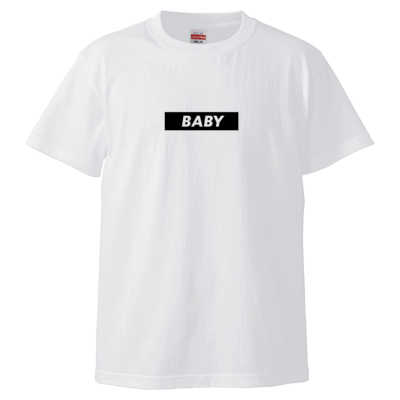 BABY半そでTシャツ BABY BLACK