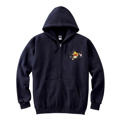 games tuthinoko ジップアップライトパーカー