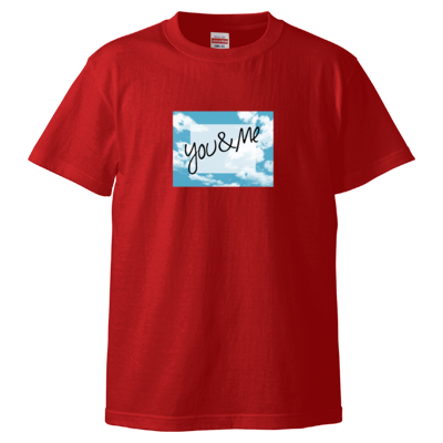 you&meTシャツ(デザインE)