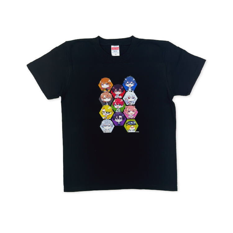 【カラフルピーチ】からぴちコレクション キッズTシャツ(ミニキャラ Ver.)