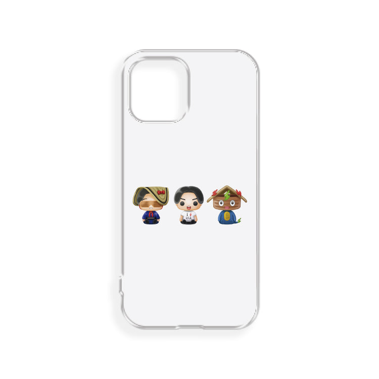 けえ【島育ち】推しiPhone 12 iPhone 12 Pro クリアケース(全員集合)