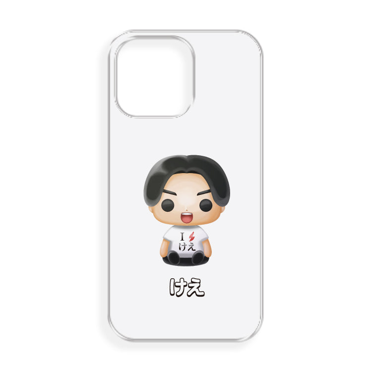 けえ【島育ち】推しiPhone 14 Pro Max クリアケース(けえ)