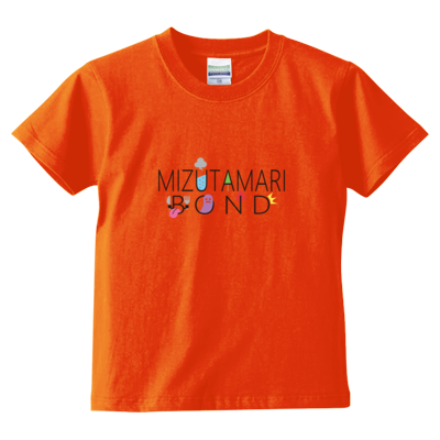 【水溜りボンド】キッズTシャツ(黒ロゴ)