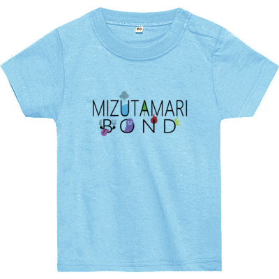 【水溜りボンド】ベビーTシャツ(黒ロゴ)