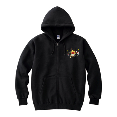 games tuthinoko ジップアップライトパーカー