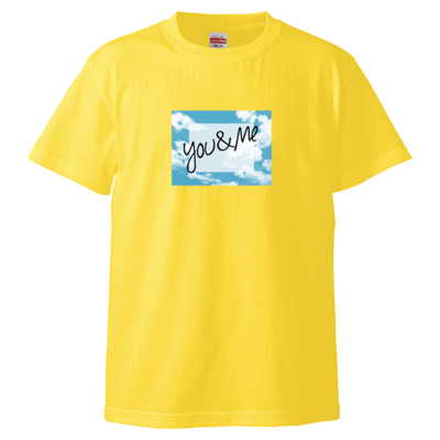 you&meTシャツ(デザインE)