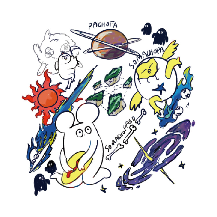 ゲーム10万ダウンロード記念スウェット(ホワイト)