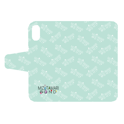 【水溜りボンド】iPhone XS / X 手帳型ケース(グリーン)