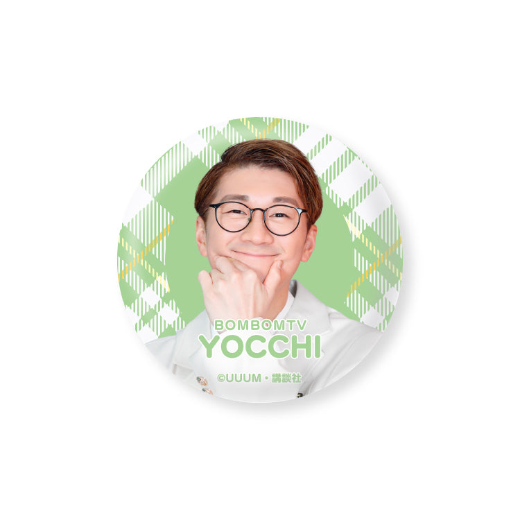 【ボンボンTV】推し活グッズ 缶バッジ(よっち 制服ver)