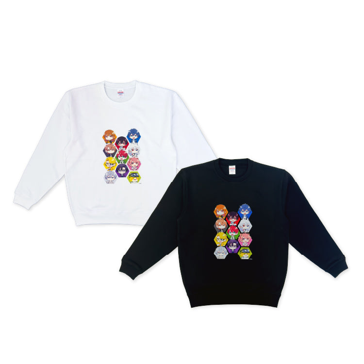 【カラフルピーチ】からぴちコレクション スウェット(ミニキャラ Ver.)