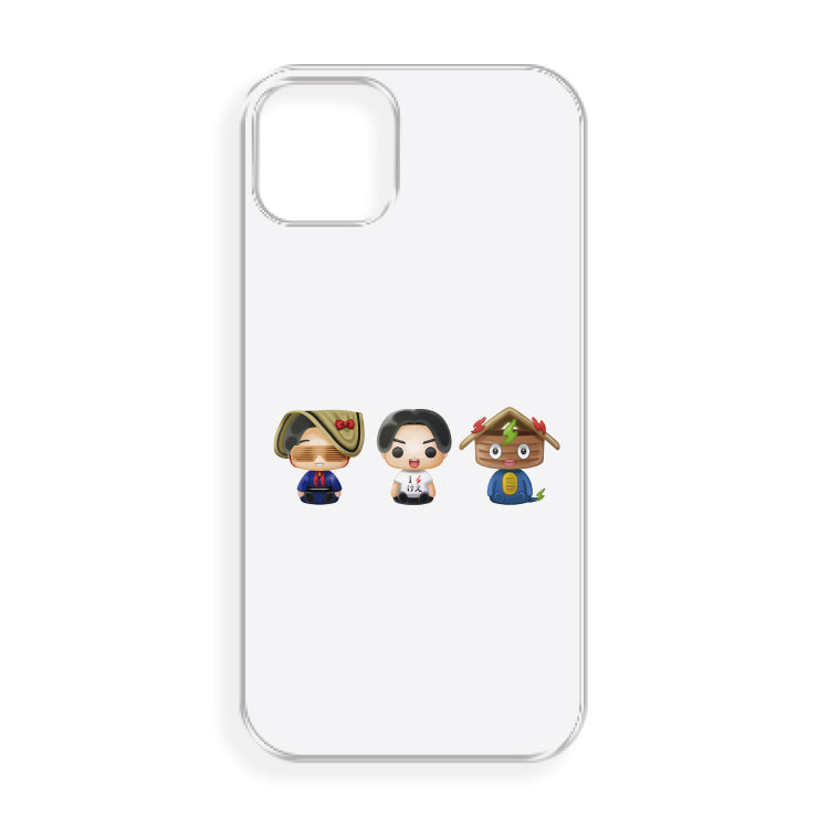 けえ【島育ち】推しiPhone 14 Plus クリアケース(全員集合)