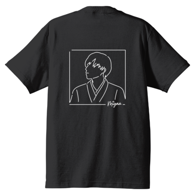 【新作】2021 Miyau バックプリント Tシャツ(ホワイトロゴ)