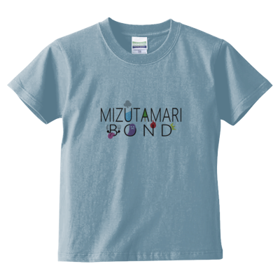 【水溜りボンド】キッズTシャツ(黒ロゴ)