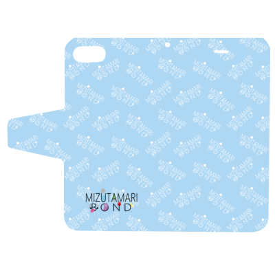 【水溜りボンド】iPhone SE(第2世代) / iPhone 8 / iPhone 7 手帳型ケース(ブルー)