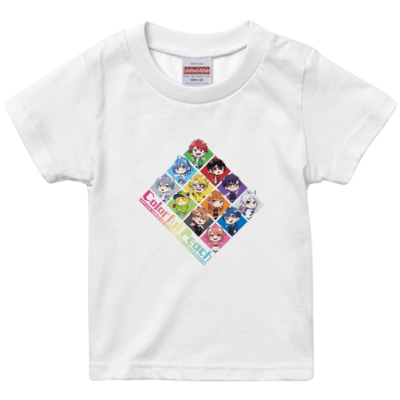 【カラフルピーチ】キッズTシャツ2023(大集合 Ver.)
