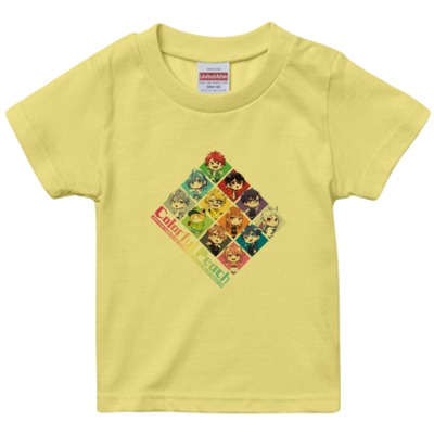 【カラフルピーチ】キッズTシャツ2023(大集合 Ver.)