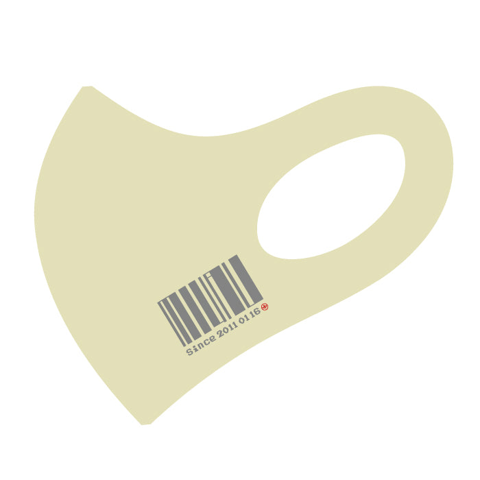 【新作】2021 Miyau マスク Miyau バーコード(ライトカーキ)