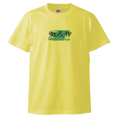 you&meTシャツ(デザインC)