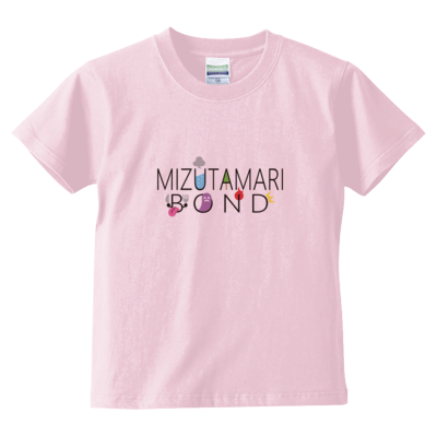 【水溜りボンド】キッズTシャツ(黒ロゴ)