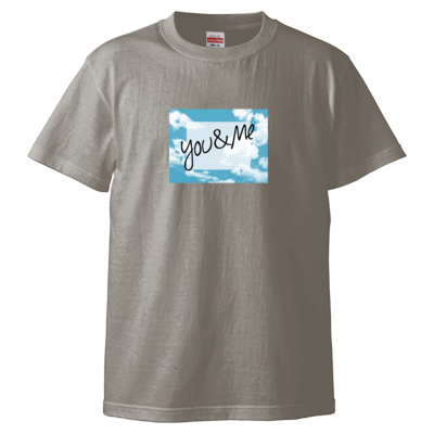 you&meTシャツ(デザインE)