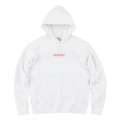 【yurika mul】Wフードプルパーカー(ホワイト)