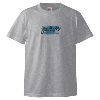 you&meTシャツ(デザインC)