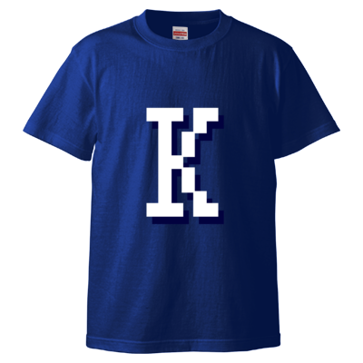 【SKJ Village】K Tシャツ(ブルー)