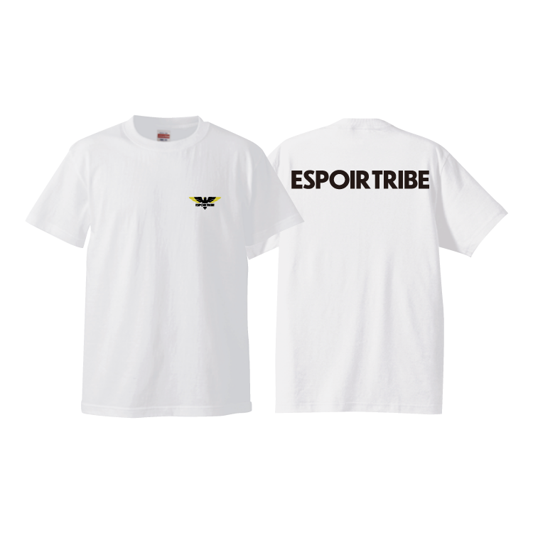 【ESPOIR TRIBE】オリジナル両面Tシャツ B1(ホワイト)