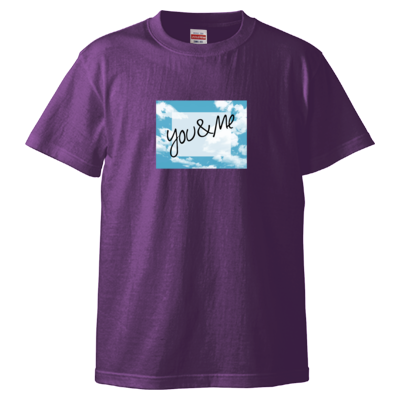 you&meTシャツ(デザインE)