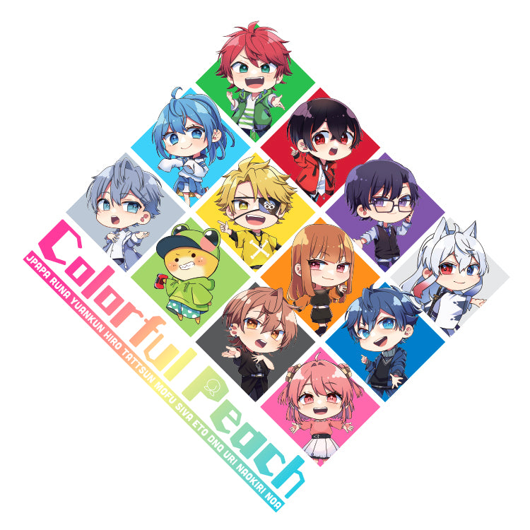 【カラフルピーチ】Tシャツ2023(大集合 Ver.)