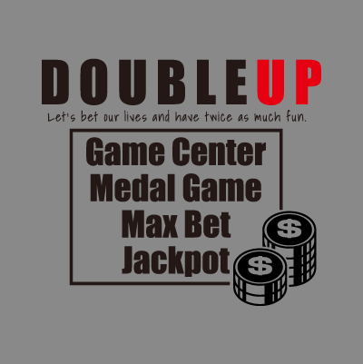 SBS DOUBLE UP 両面キッズTシャツ(黒ロゴ)