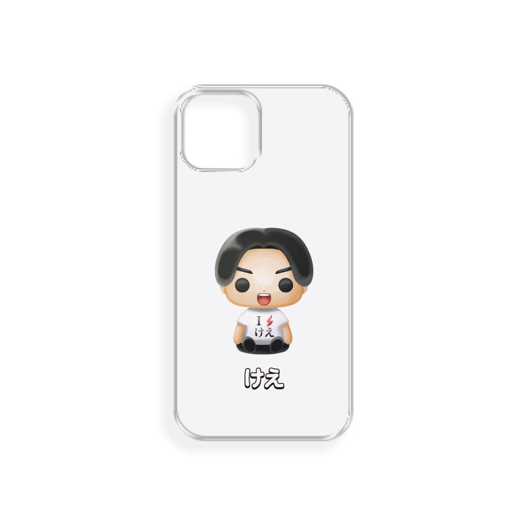 けえ【島育ち】推しiPhone 13 クリアケース(けえ)