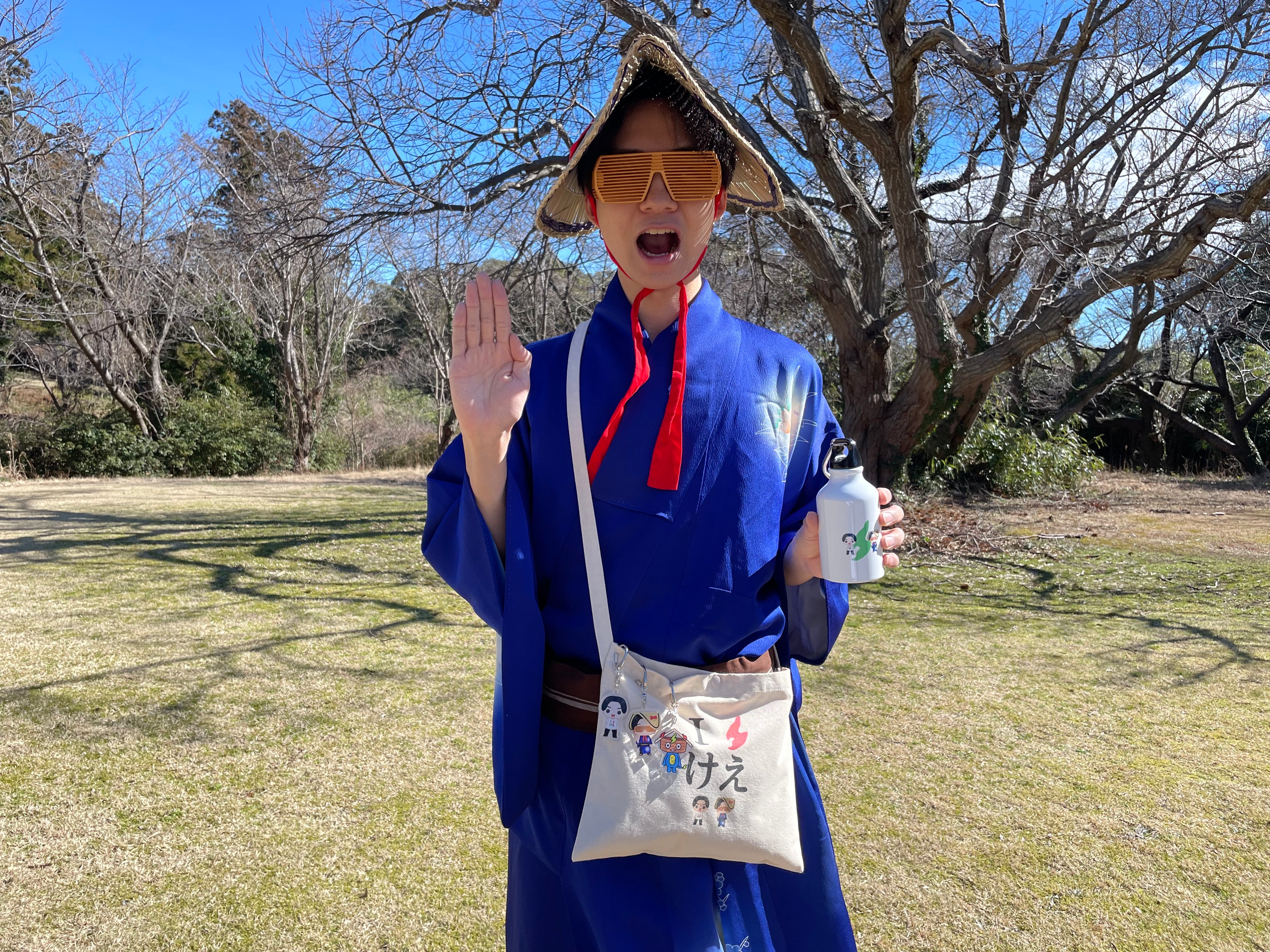 けえ【島育ち】サコッシュ(ナチュラル)