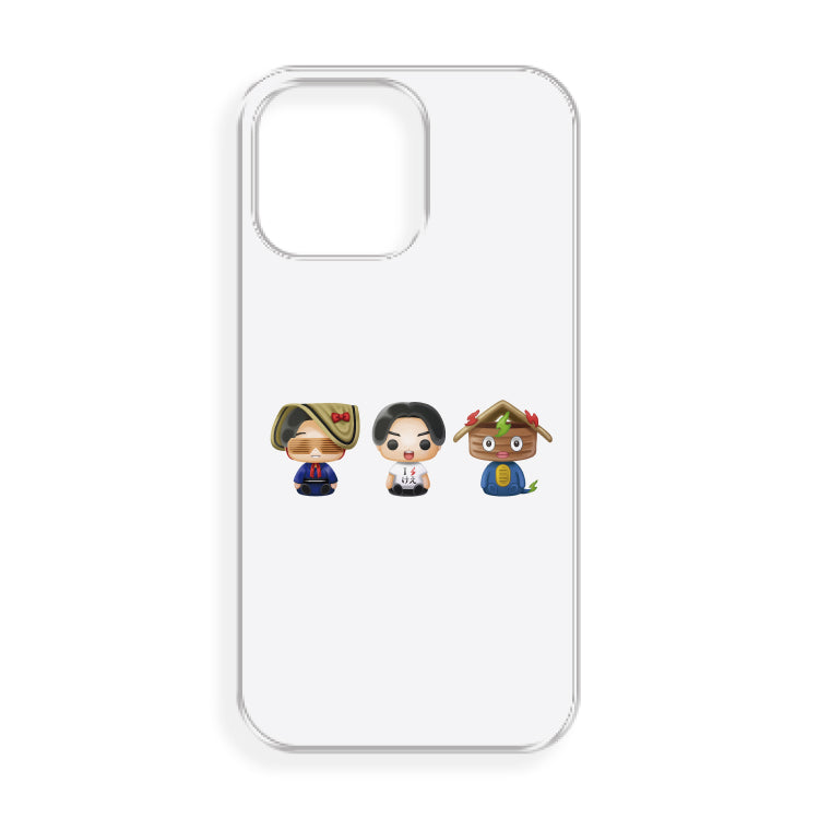 けえ【島育ち】推しiPhone 14 Pro Max クリアケース(全員集合)