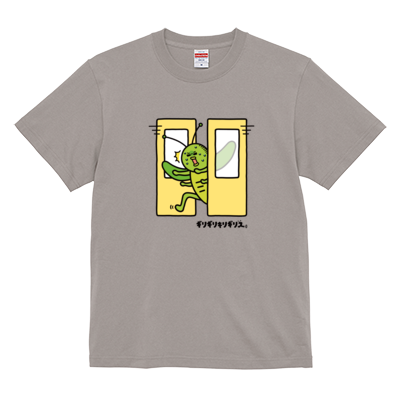 【ふざけファクトリー】ギリギリキリギリスTシャツ
