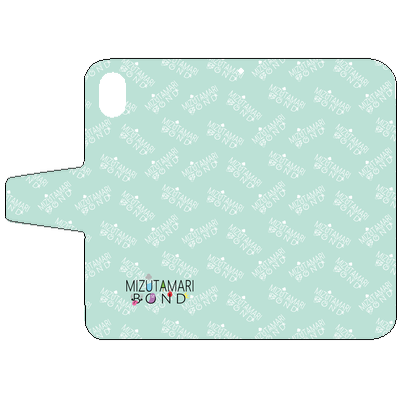 【水溜りボンド】iPhone XR 手帳型ケース(グリーン)