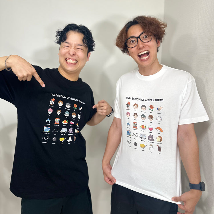 【おるたなChannel】シン・ALTERNARIUMTシャツ(ホワイト)