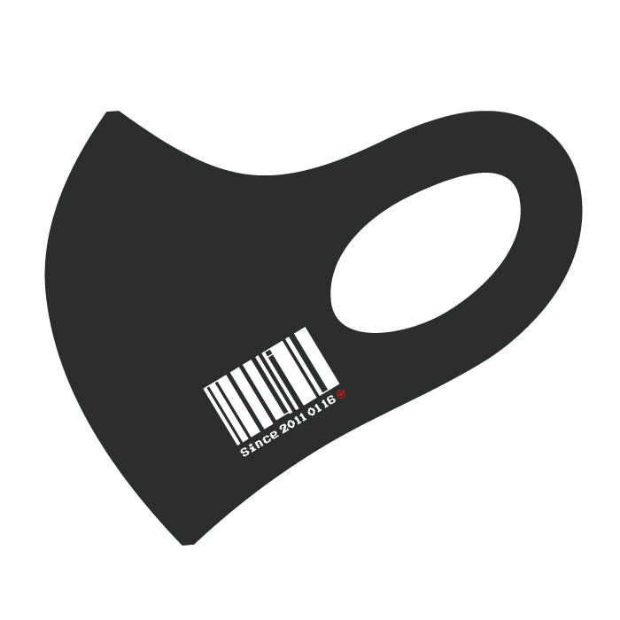 【新作】2021 Miyau マスク Miyau バーコード(ブラック)