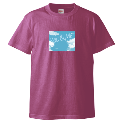 you&meTシャツ(デザインB)