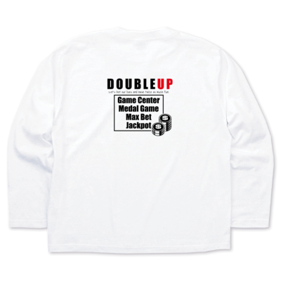 SBS DOUBLE UP 両面キッズロンT(黒ロゴ)