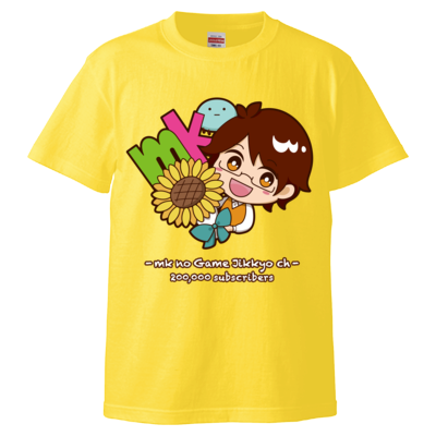 mkの20万人記念Tシャツ