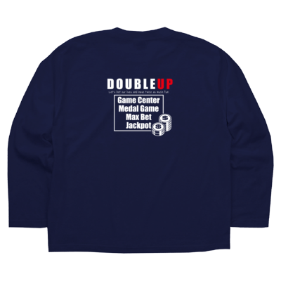 SBS DOUBLE UP 両面キッズロンT(白ロゴ)