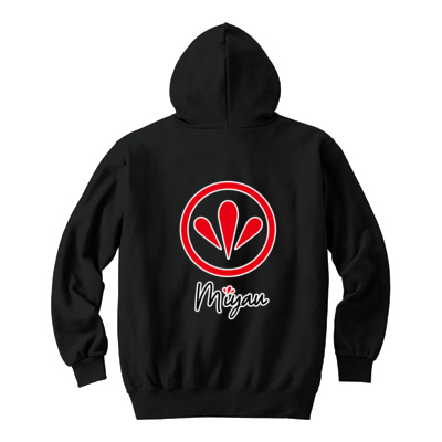 【レース応援グッズ】パーカー(黒)