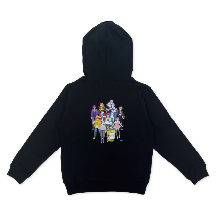 【カラフルピーチ】からぴちコレクション キッズフルジップパーカー(等身 Ver.)