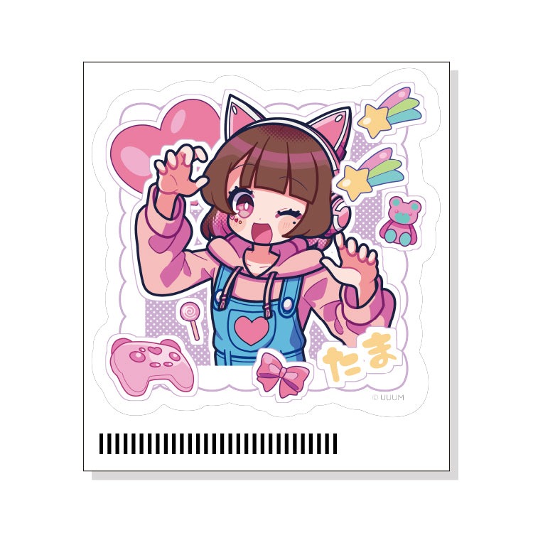 【TAMAchan】たまファングッズ★ステッカー(TAMAchan)