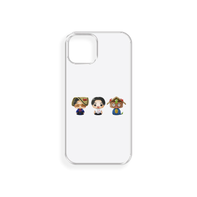 けえ【島育ち】推しiPhone 13 クリアケース(全員集合)