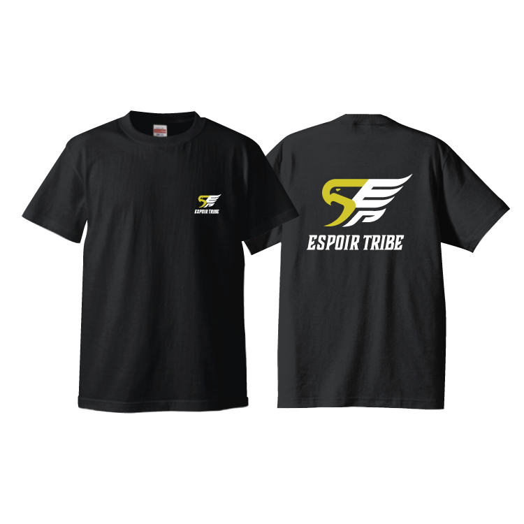 【ESPOIR TRIBE】オリジナル両面Tシャツ A2(ブラック)