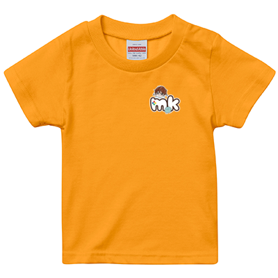 mkのワンポイントTシャツ(キッズサイズ)